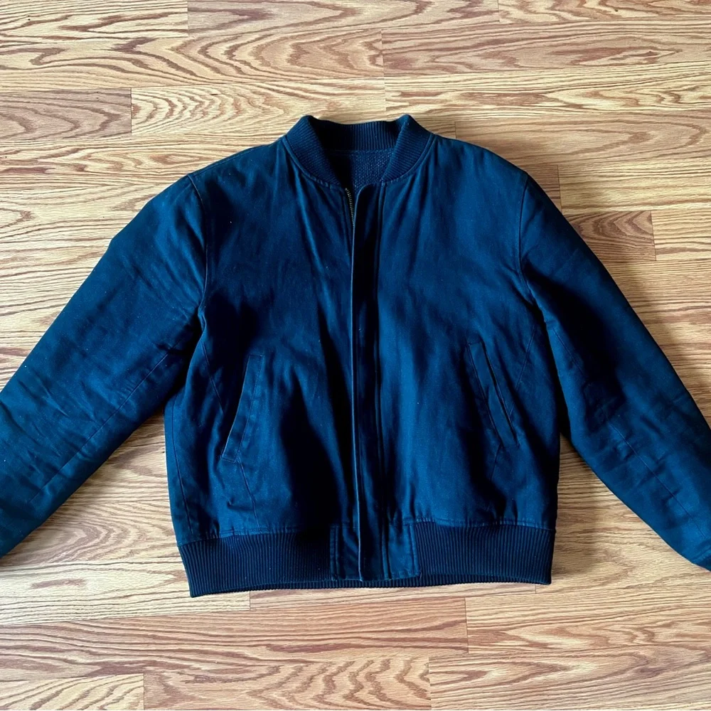 Men's Black Reversible Jacket - Picture 5 of 10